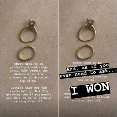 Candace Cameron's rings