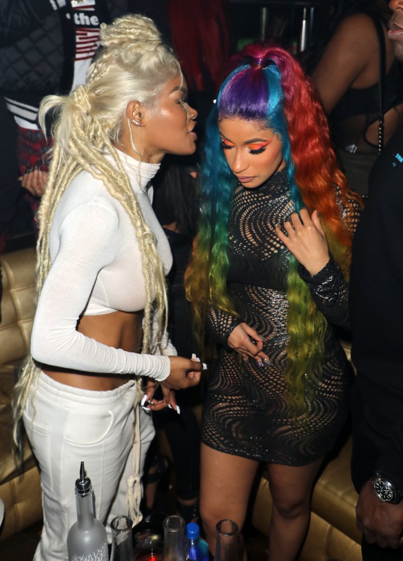 Cardi B and Teyana Taylor