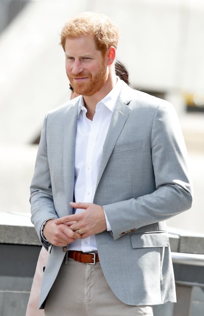 Why does Prince Harry always touch his wedding band