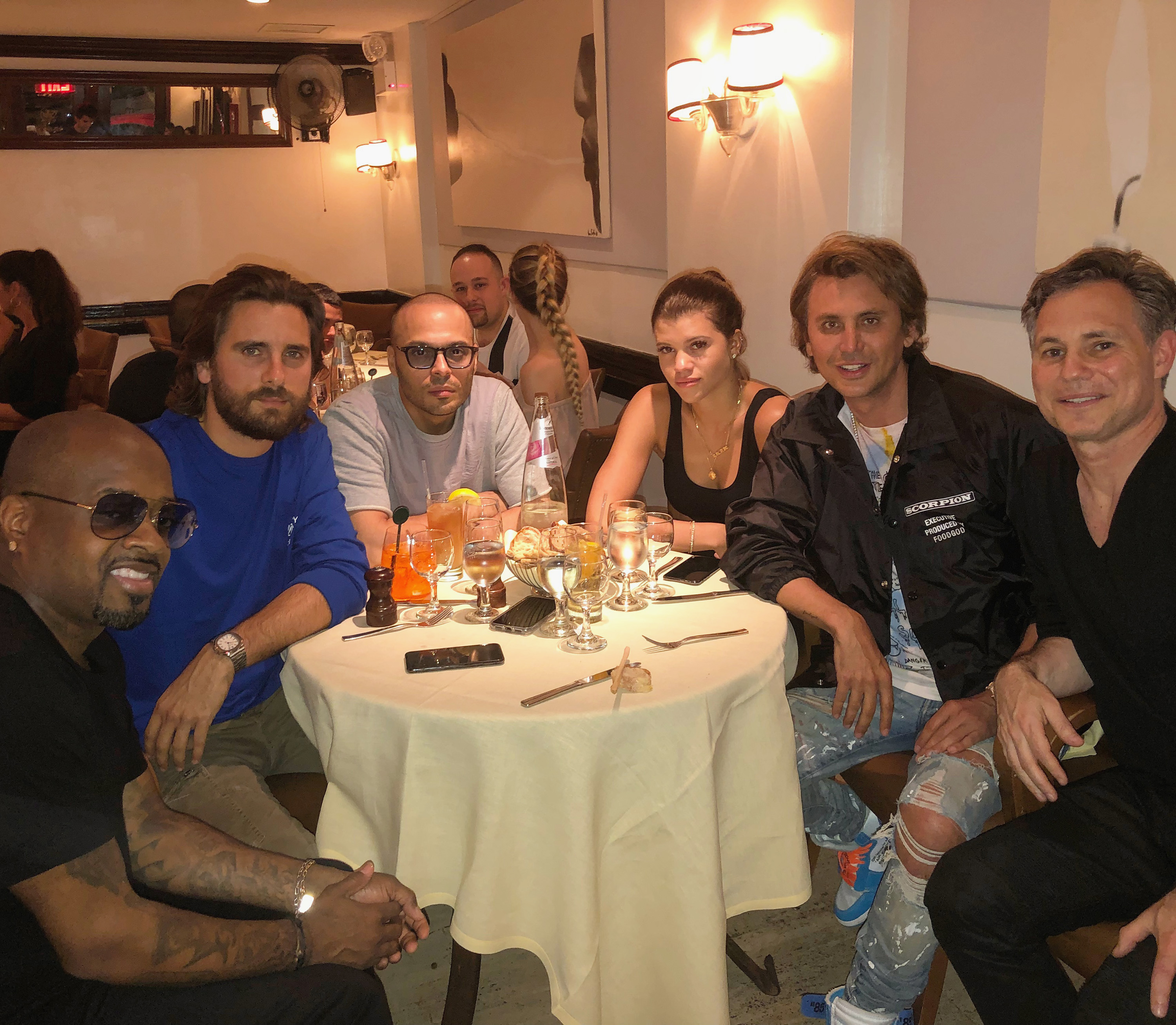 Sofia Richie Scott Disick NYC