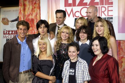 The cast of Lizzie McGuire at an event