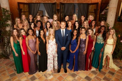 The Bachelor group shot in the mansion