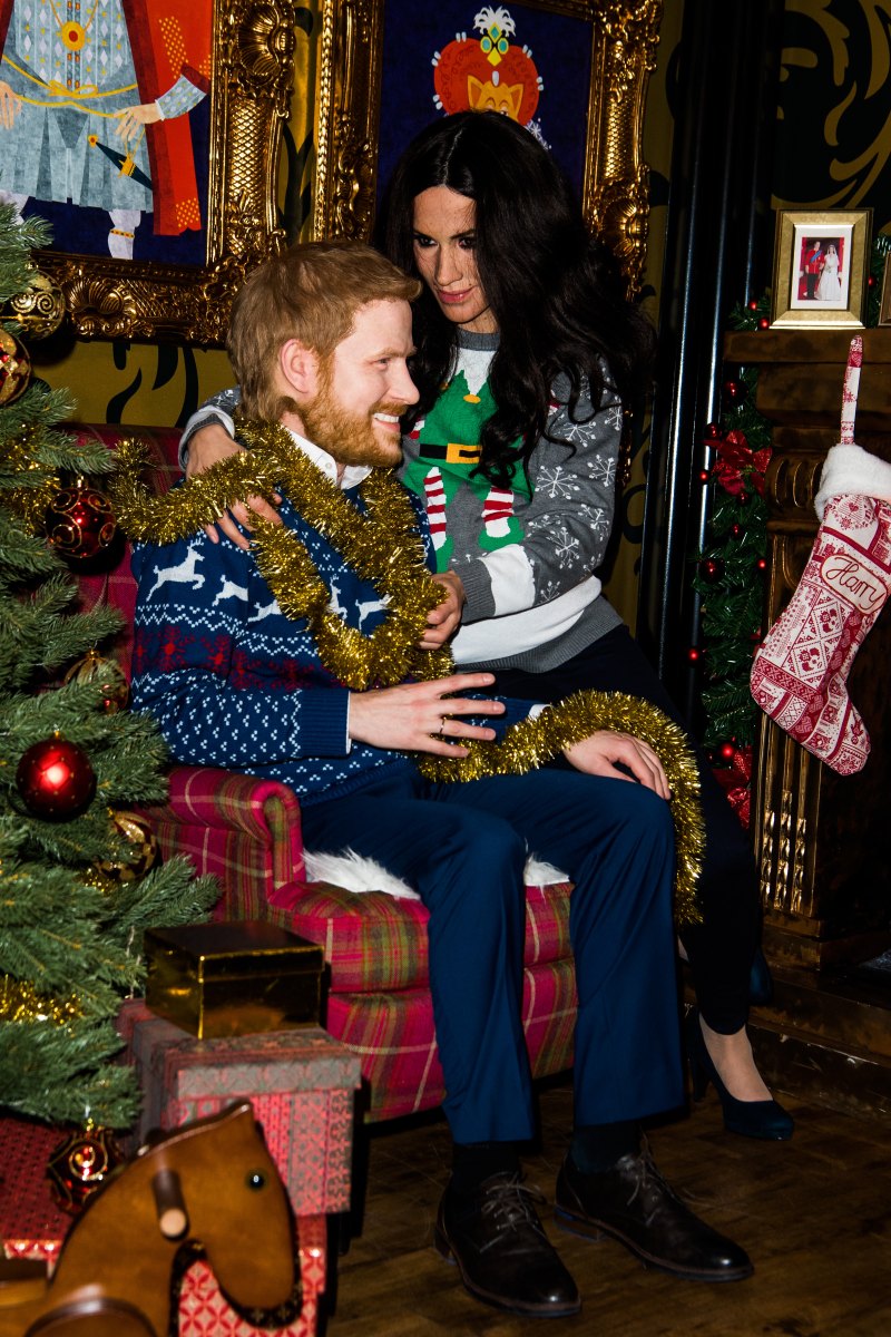 Madame Tussauds Presents Live Figures Of The Duke & Dutchess Of Sussex In Berlin