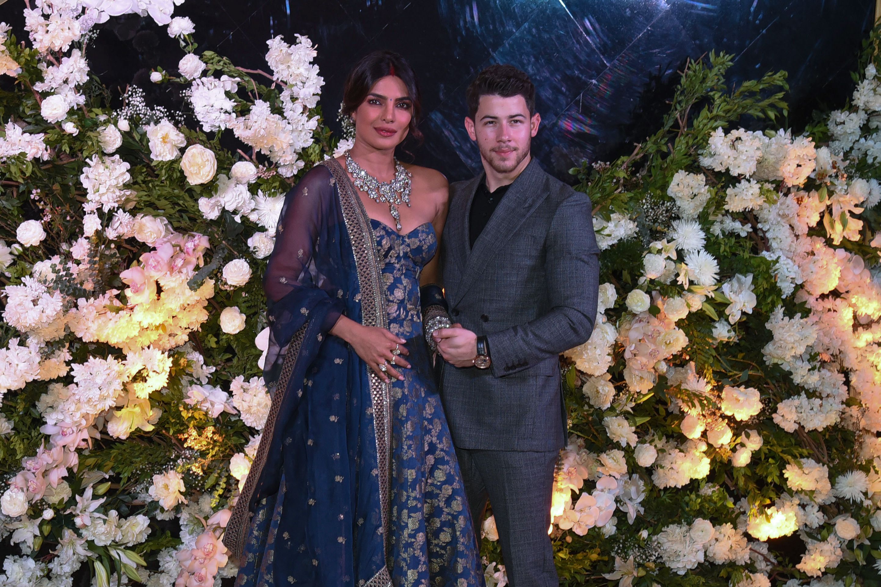 Nick Jonas, Priyanka Chopra, Mumbai Wedding Reception
