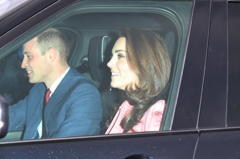 Kate Middleton, Pink Dress, Queen Elizabeth Christmas Lunch