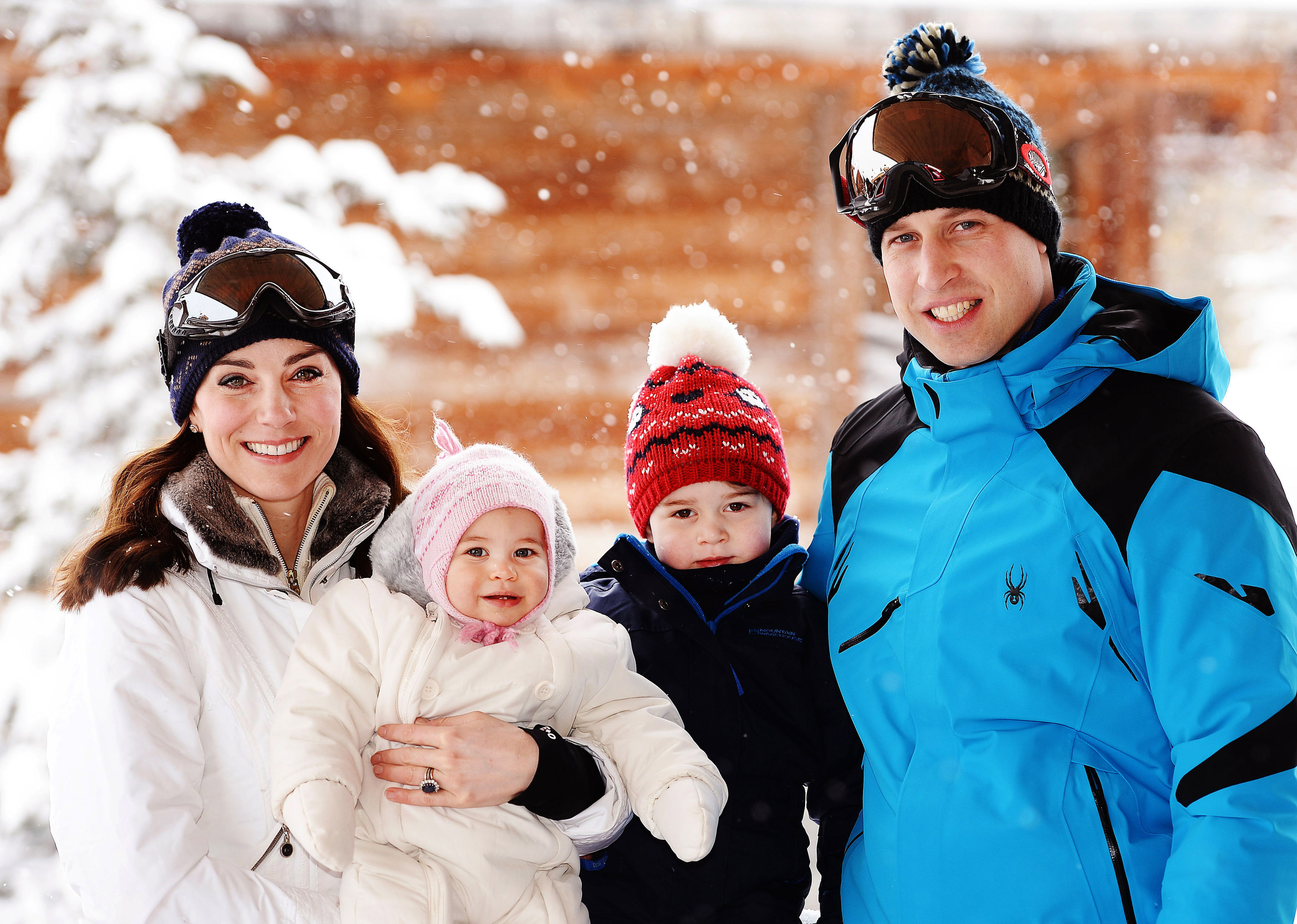 Prince William Kate Middleton 2016 Christmas card