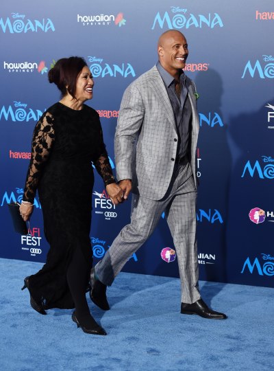 The Rock, His Mom, Walking