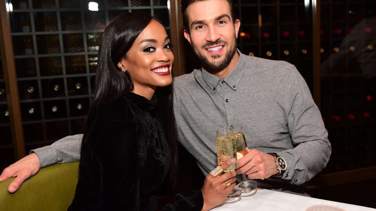 Rachel Lindsay, Bryan Abasolo, Smiling