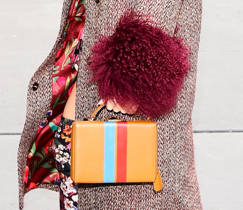 Hailee Steinfeld Looks Like A Floral Kaleidoscope Dream Out In NYC