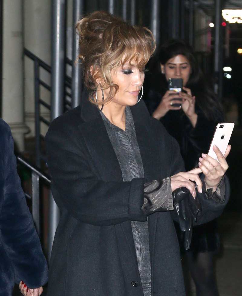 Jennifer Lopez and mother out and about in New York