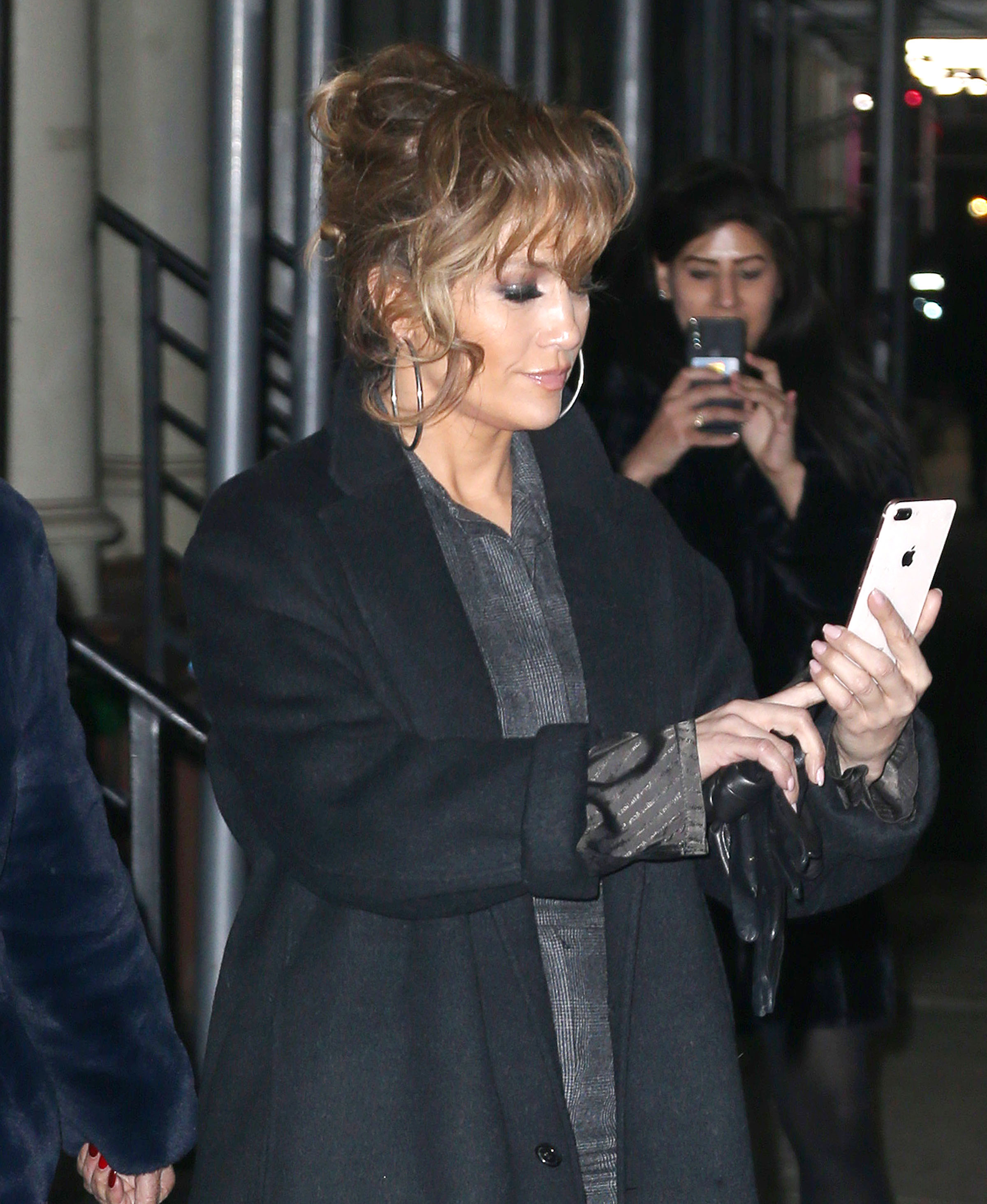 Jennifer Lopez and mother out and about in New York
