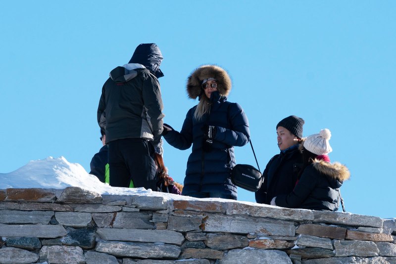 Kaley Cuoco's Looks Like A Total Snow Bunny In Honeymoon Pics With Karl Cook