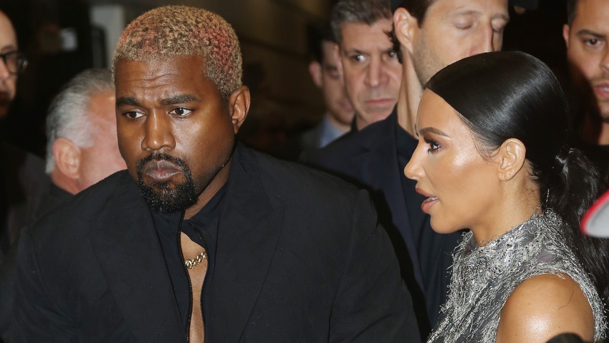 Kim Kardashian and Kanye West