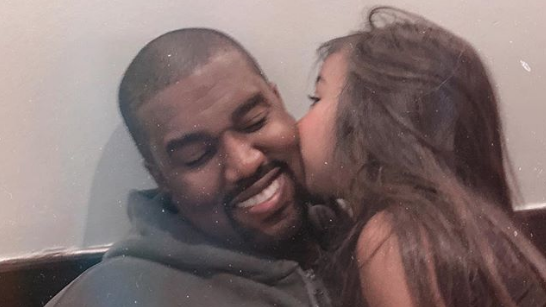 Kanye West and North West