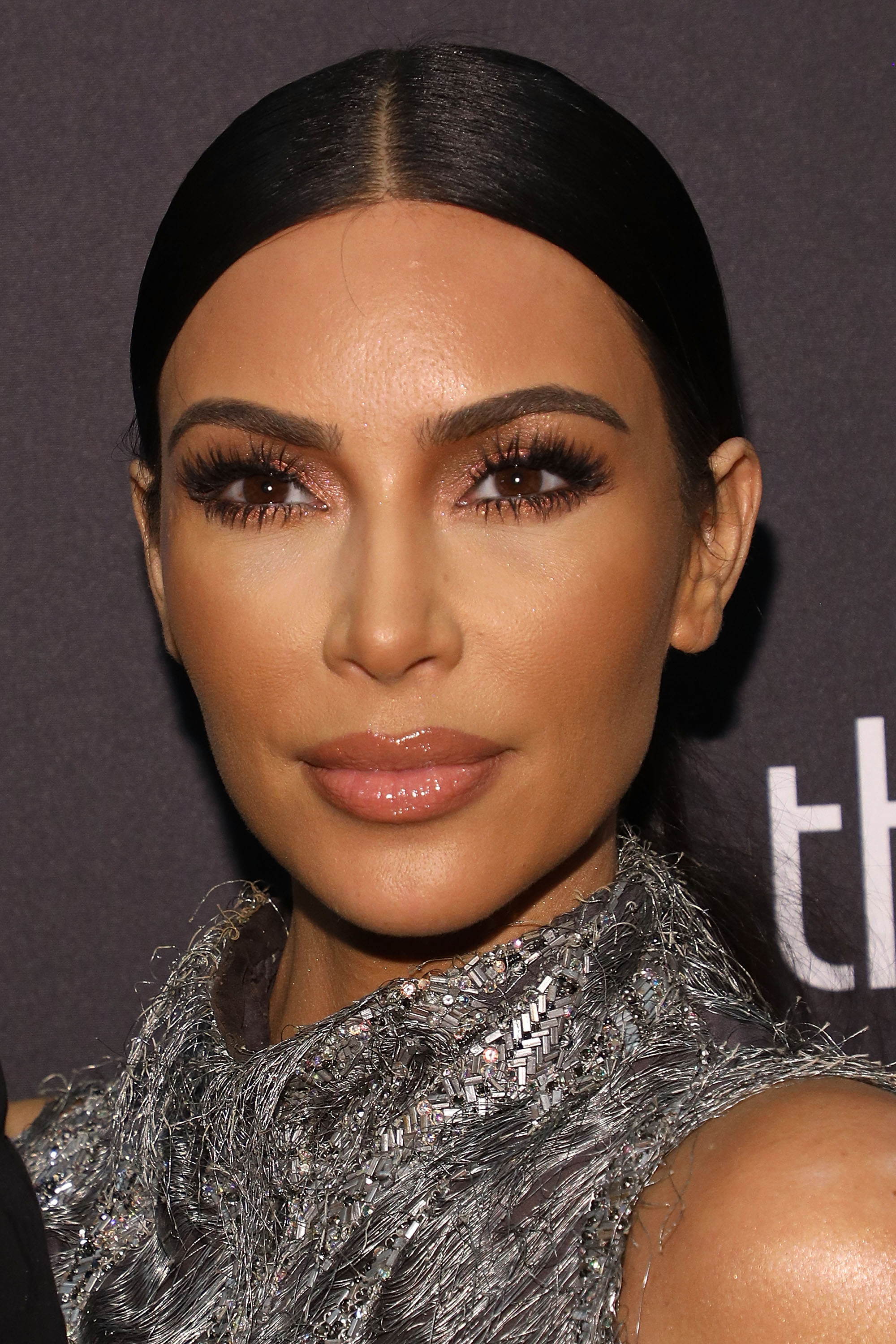 Kim Kardashian's face