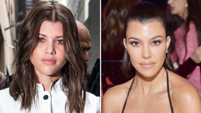 Kourtney Kardashian and Sofia Richie