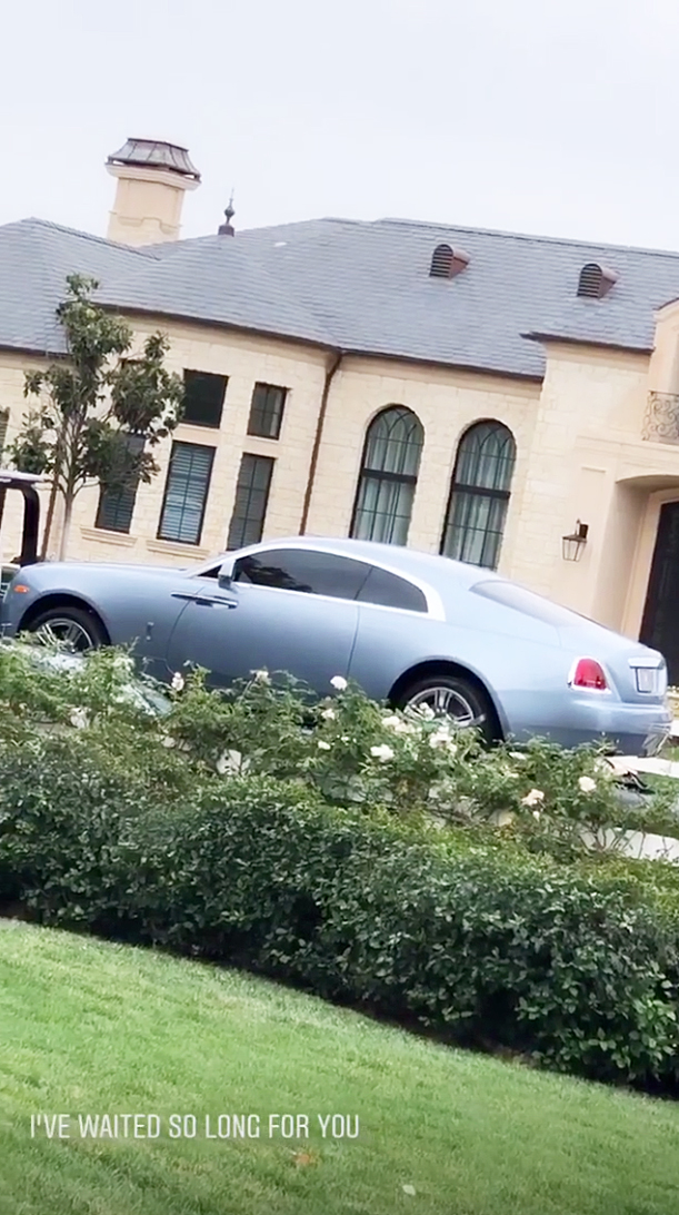 Kylie Jenner Custom Car Rolls Royce