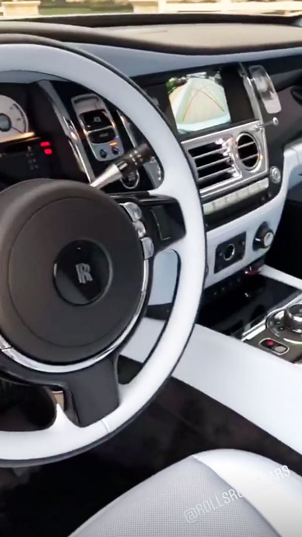 Kylie Jenner Custom Car Rolls Royce
