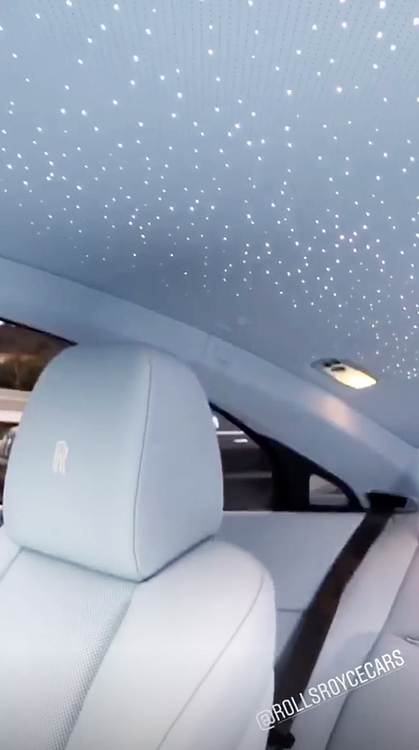 Kylie Jenner Custom Car Rolls Royce