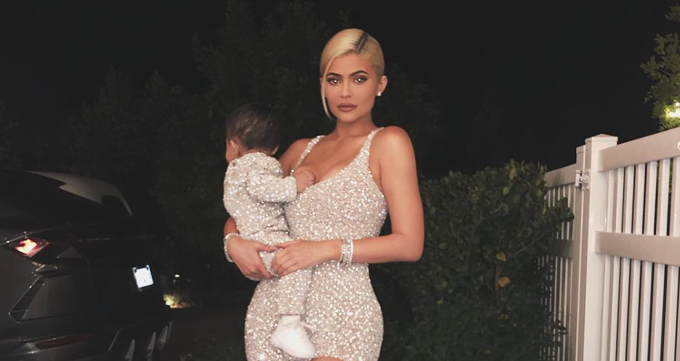 Kylie Jenner and Stormi Webster
