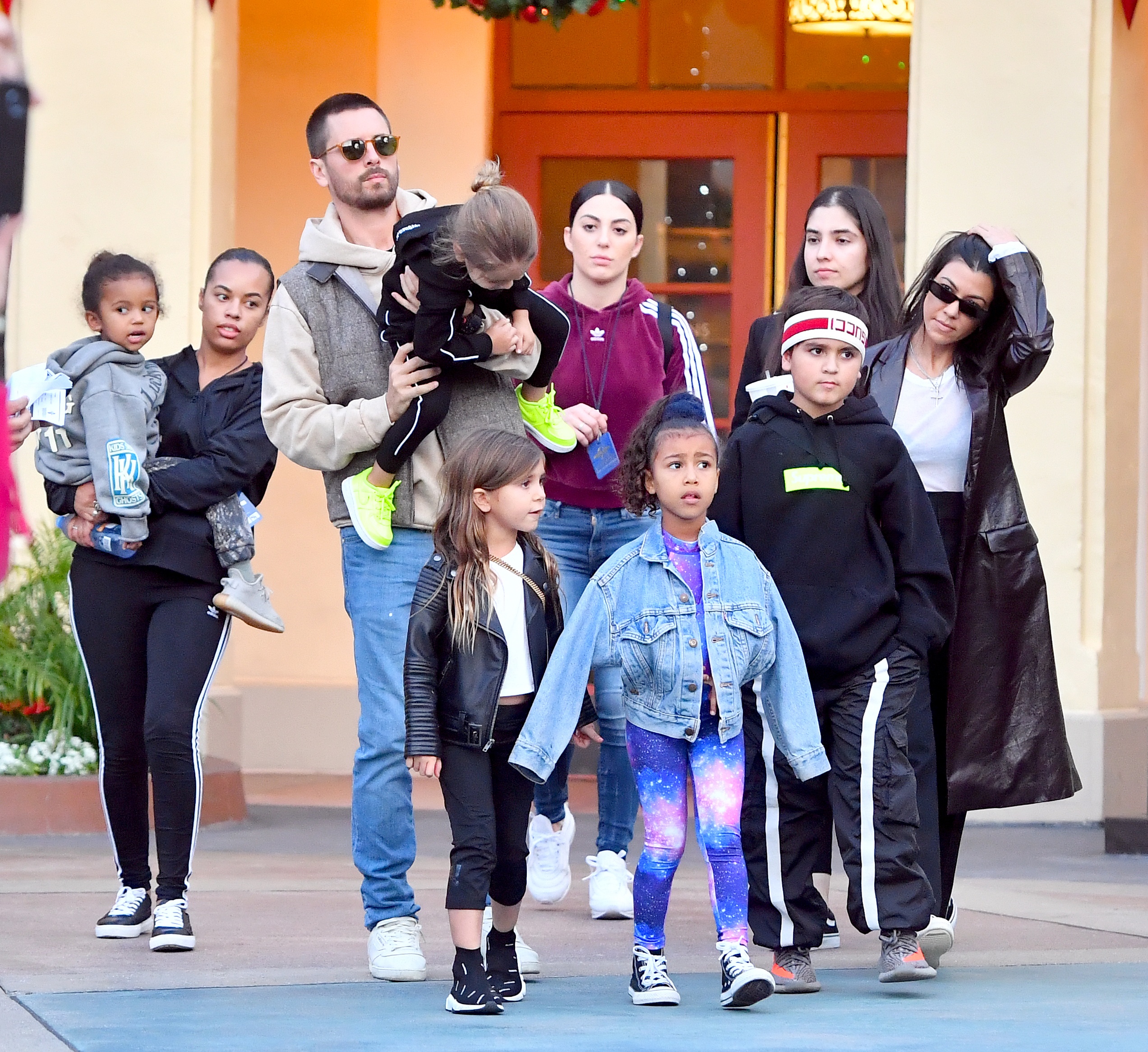 Kourtney Kardashian, Scott Disick, Universal Studios