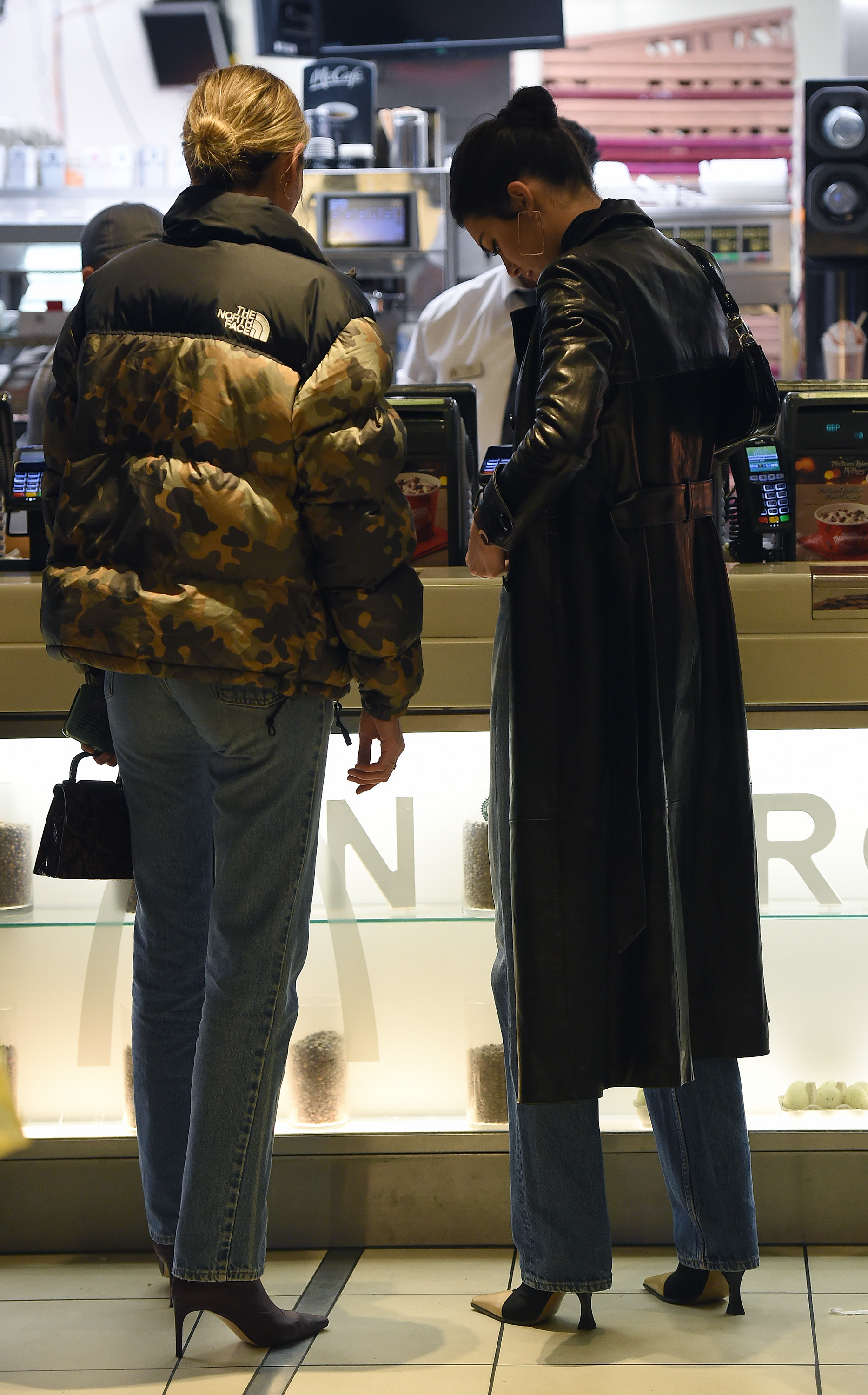 Kendall Jenner proves that supermodels do eat junk food, by stopping off at McDonald's on Oxford Street, following her red carpet appearance at the British Fashion Awards.