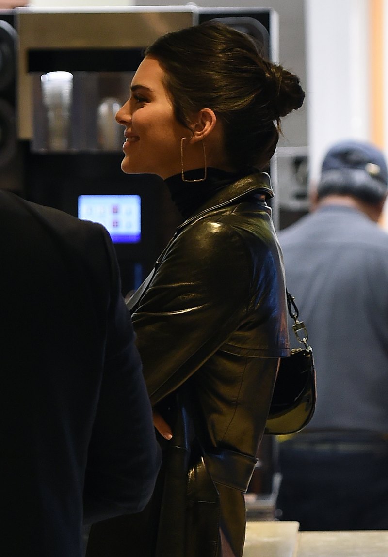 Kendall Jenner proves that supermodels do eat junk food, by stopping off at McDonald's on Oxford Street, following her red carpet appearance at the British Fashion Awards.