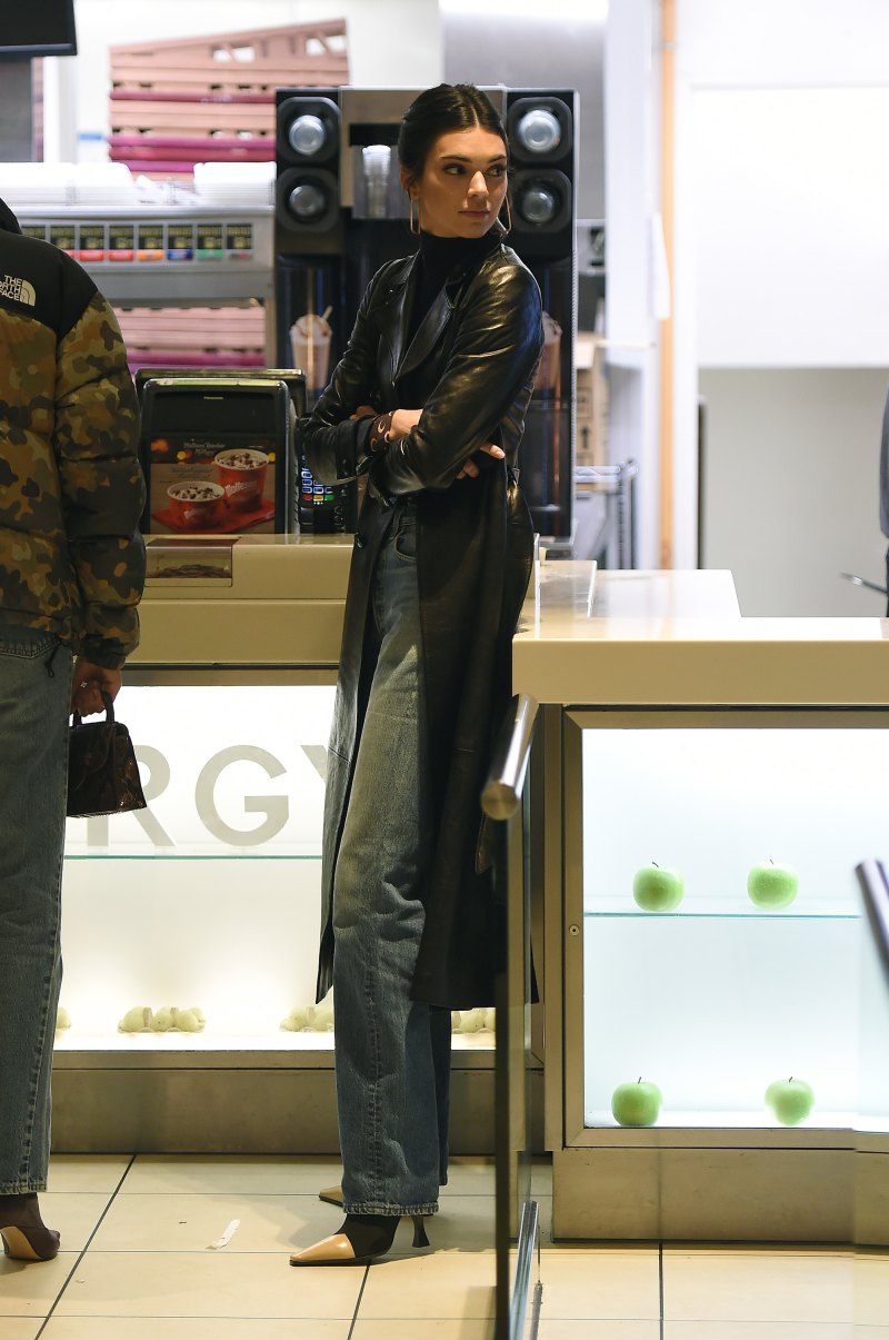 Kendall Jenner proves that supermodels do eat junk food, by stopping off at McDonald's on Oxford Street, following her red carpet appearance at the British Fashion Awards.