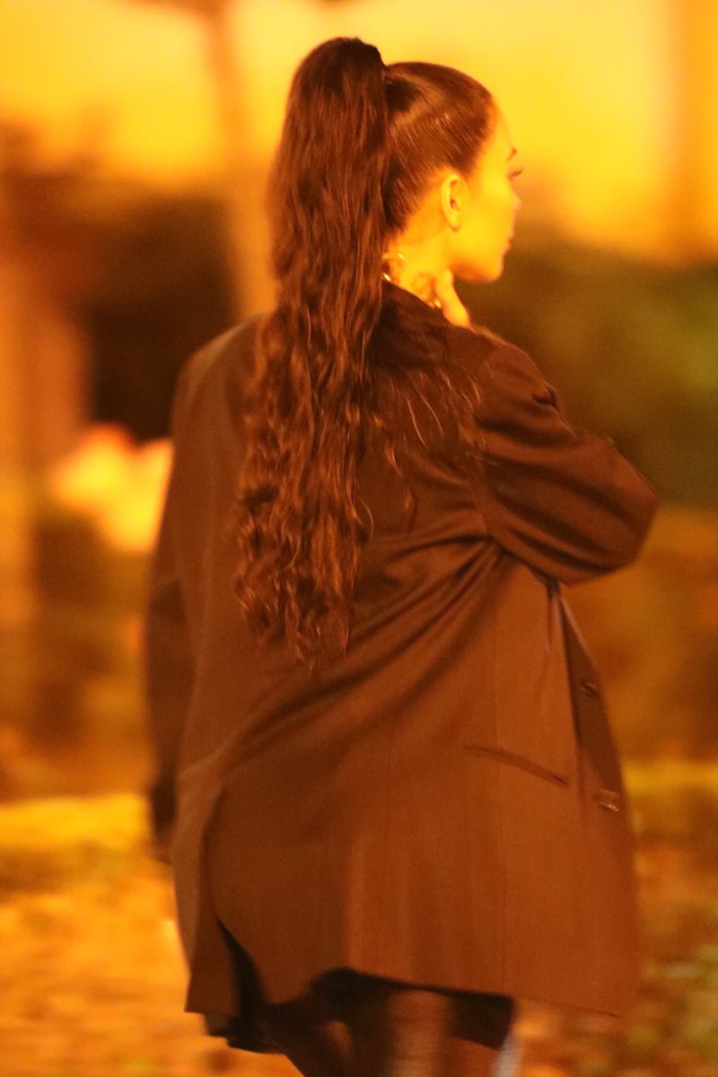 Kim Kardashian dinner in Calabassas.