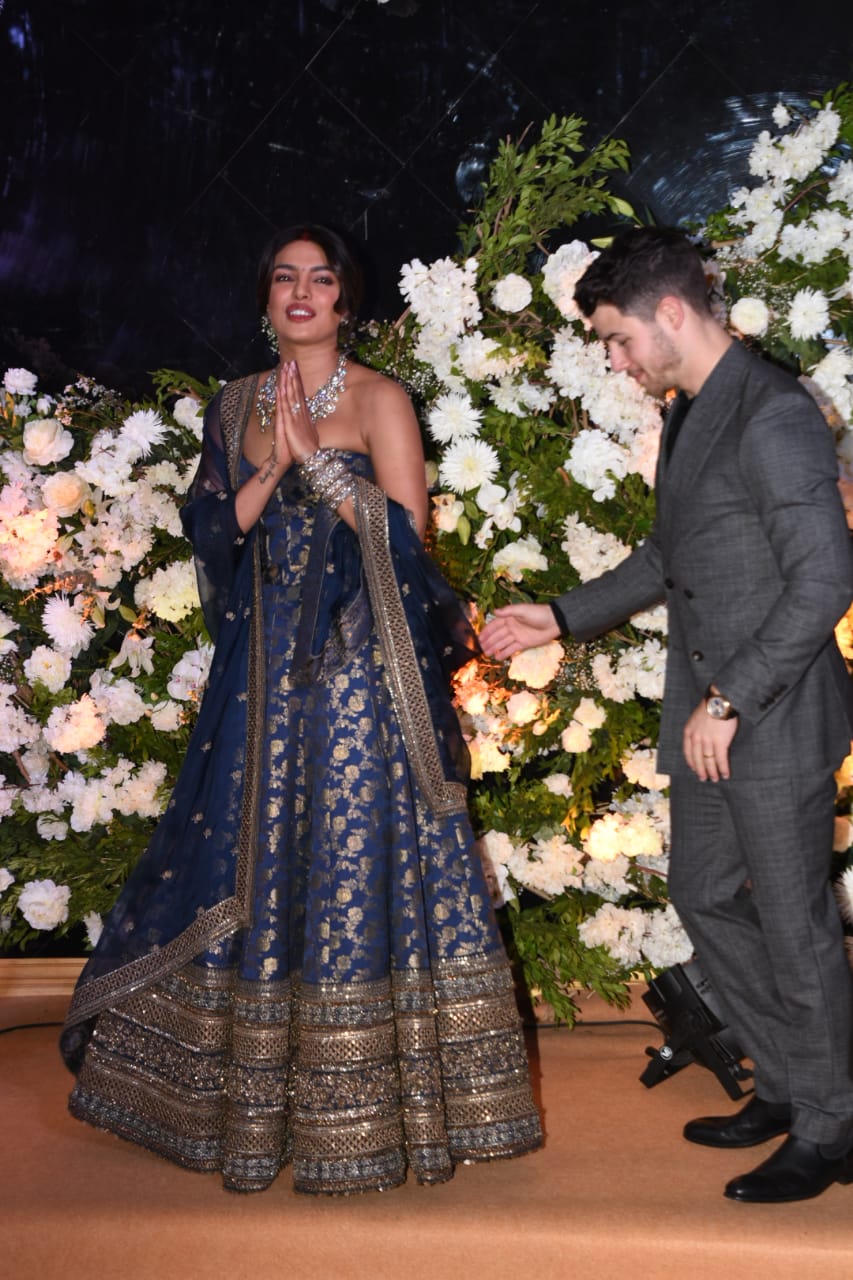 Priyanka Chopra, Nick Jonas, Mumbai Wedding Reception