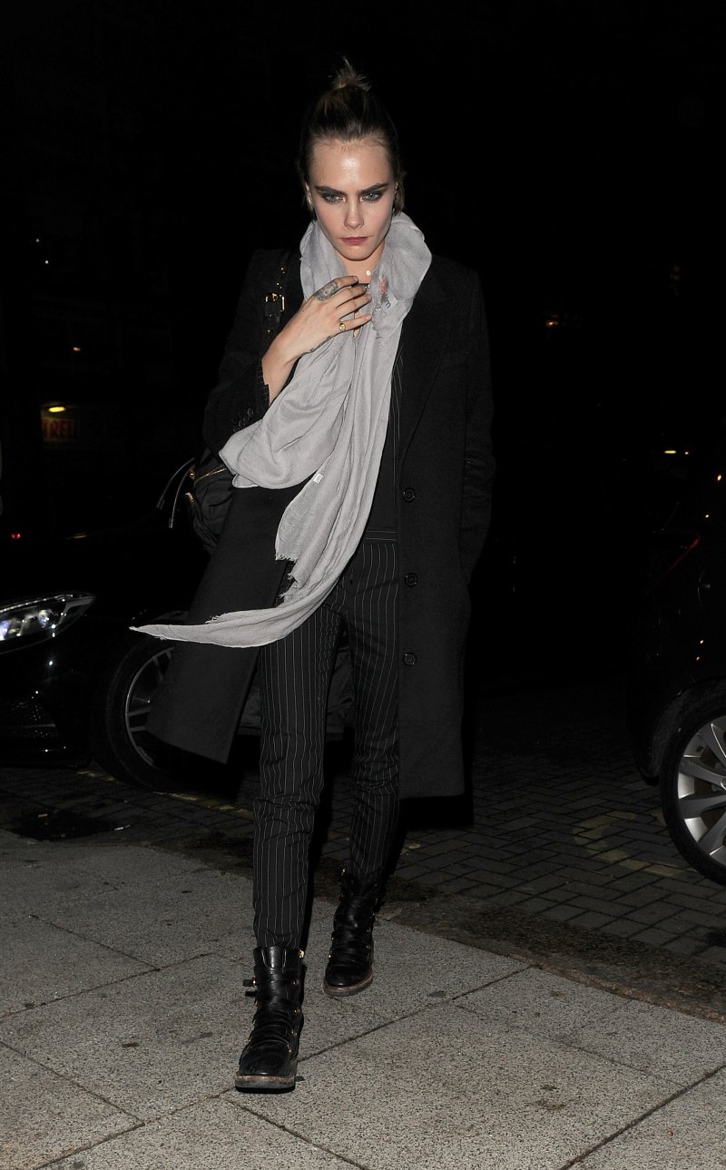 Ashley Benson, Cara Delevingne, Walking, London