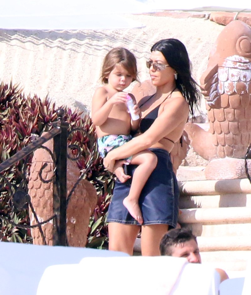 Scott Disick, Sofia Richie, Kourtney Kardashian