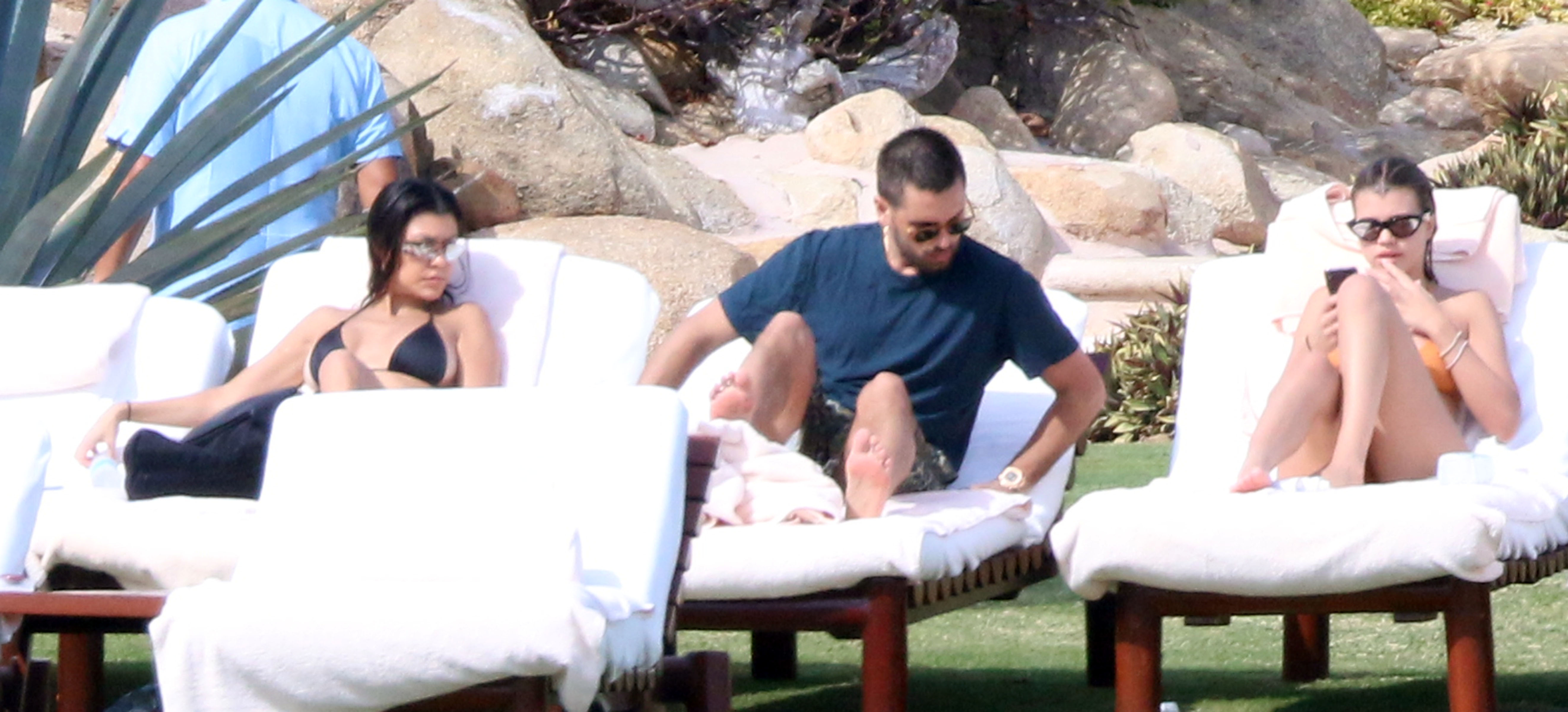Scott Disick, Sofia Richie, Kourtney Kardashian