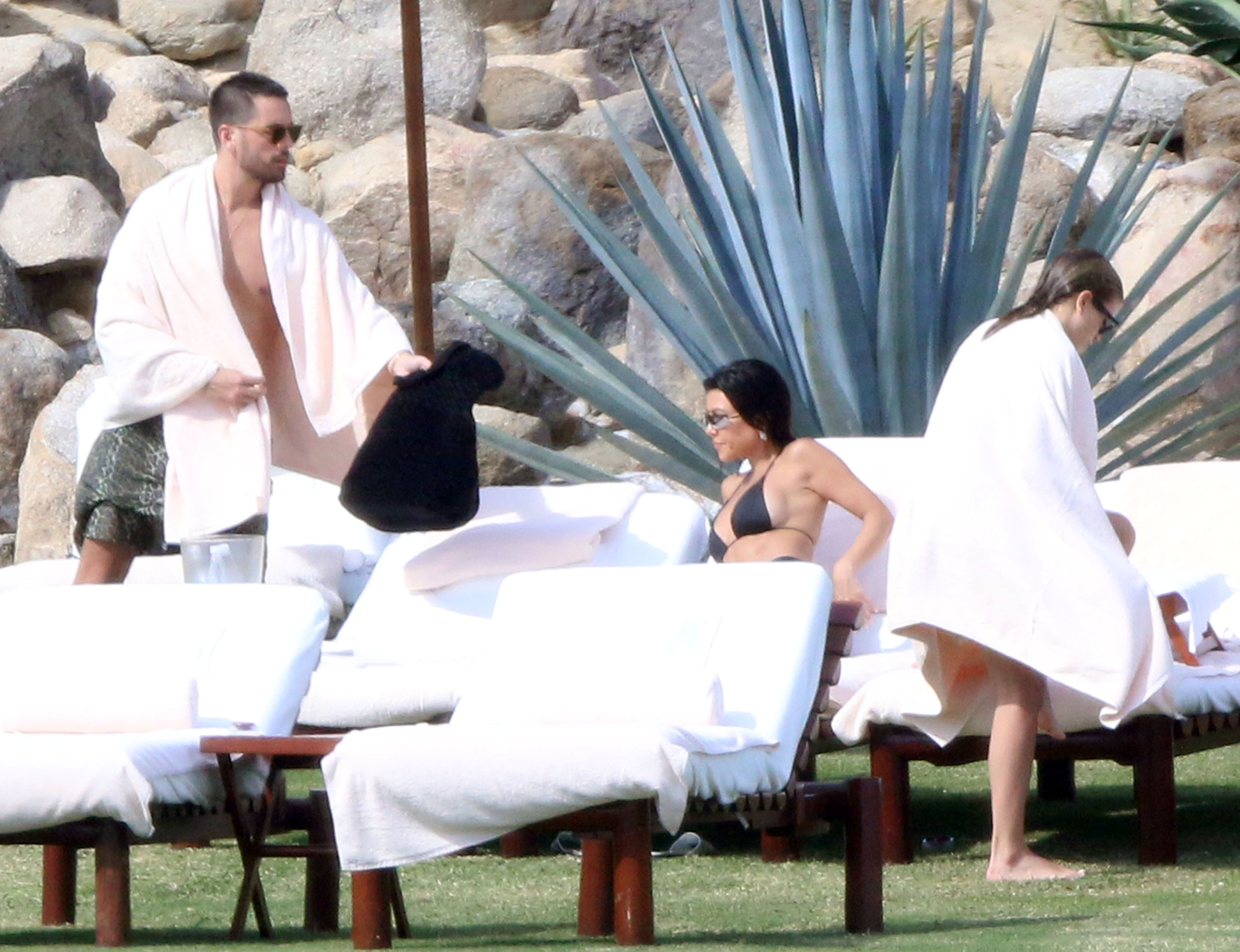 Scott Disick, Sofia Richie, Kourtney Kardashian