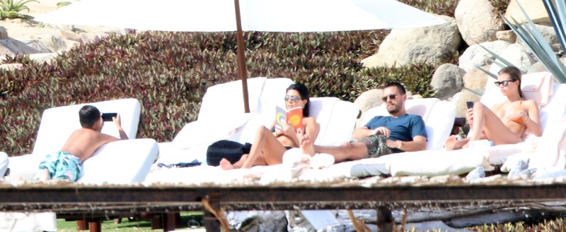 Scott Disick, Sofia Richie, Kourtney Kardashian