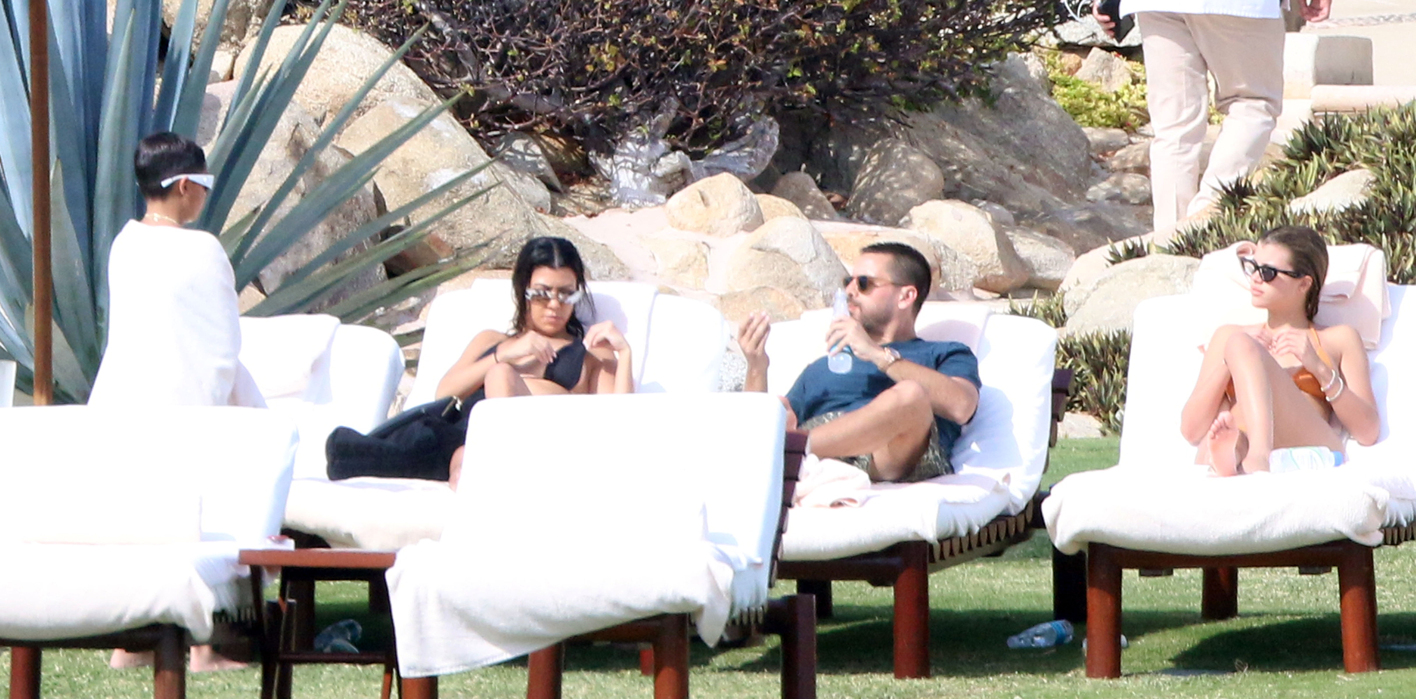 Scott Disick, Sofia Richie, Kourtney Kardashian