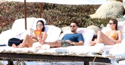 Scott Disick, Sofia Richie, Kourtney Kardashian