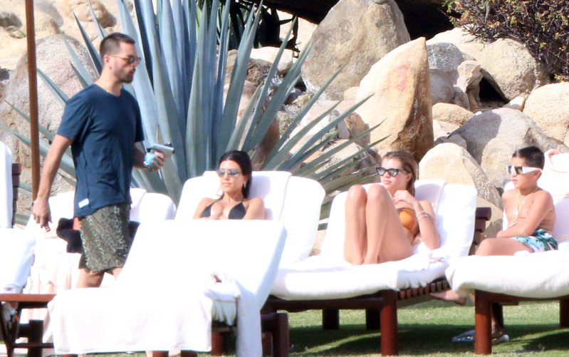 Scott Disick, Sofia Richie, Kourtney Kardashian
