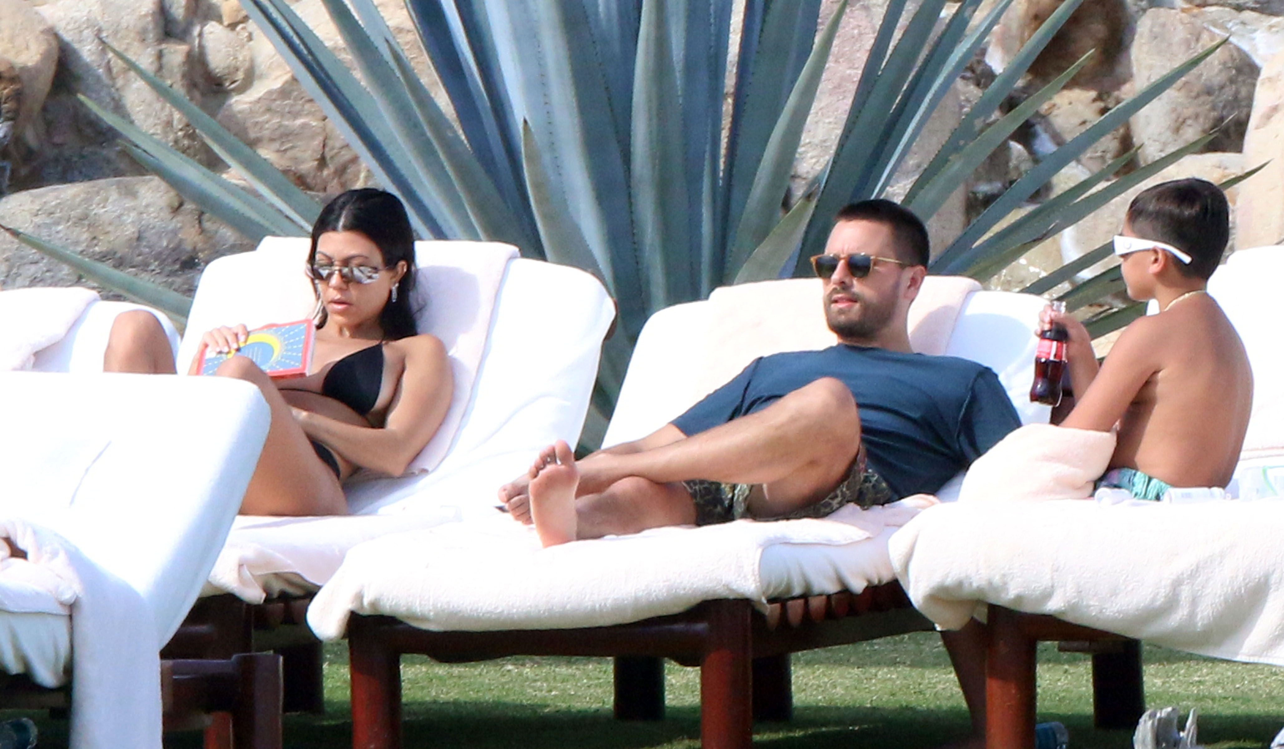 Scott Disick, Sofia Richie, Kourtney Kardashian