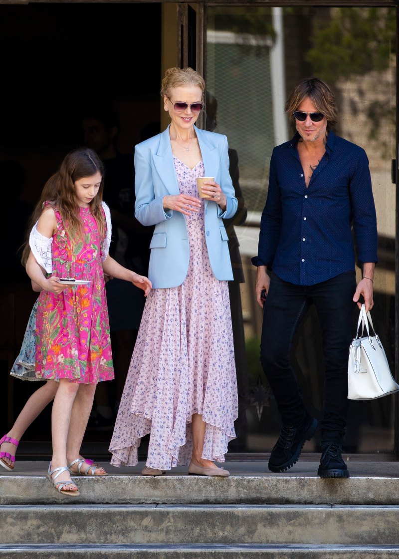 EXCLUSIVE: Keith Urban and Nicole Kidman at church on the Sunday before Christmas Eve in Sydney