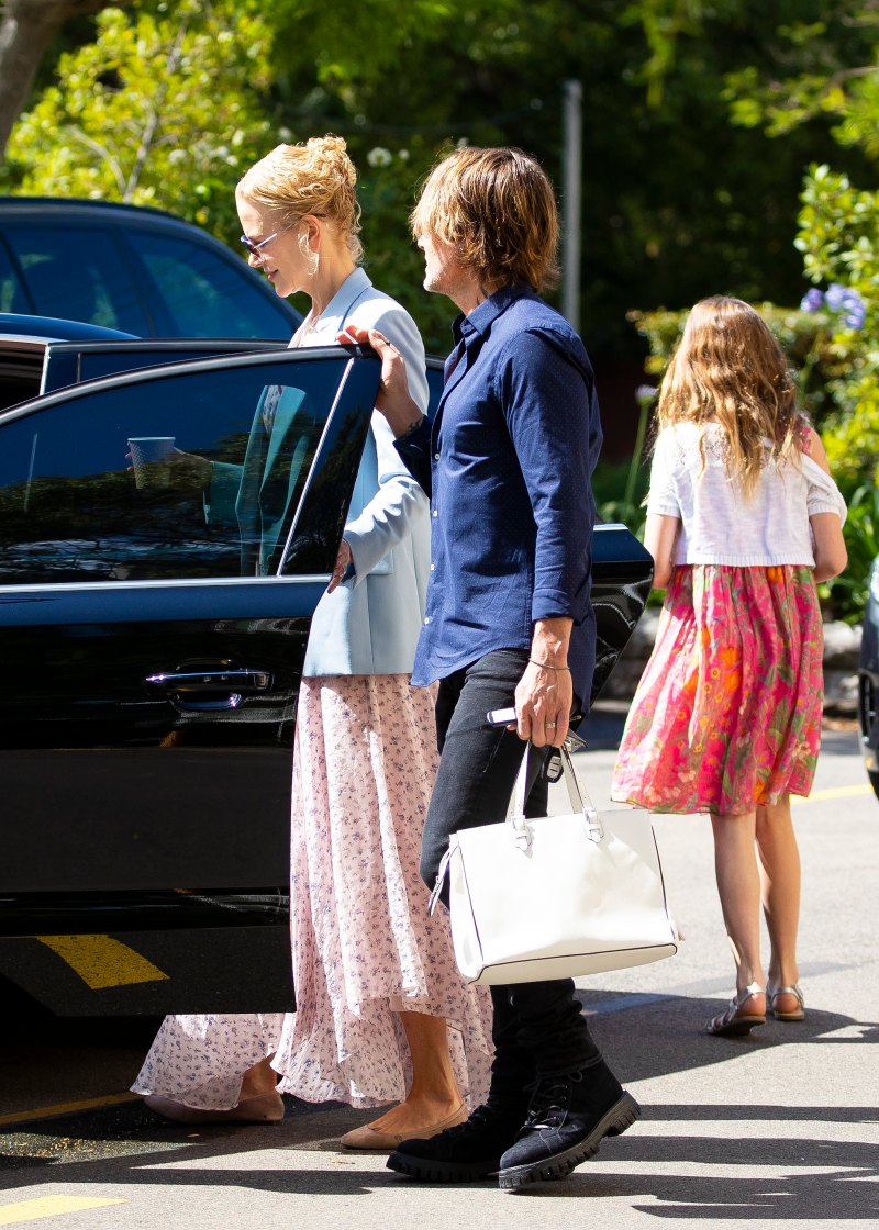 EXCLUSIVE: Keith Urban and Nicole Kidman at church on the Sunday before Christmas Eve in Sydney