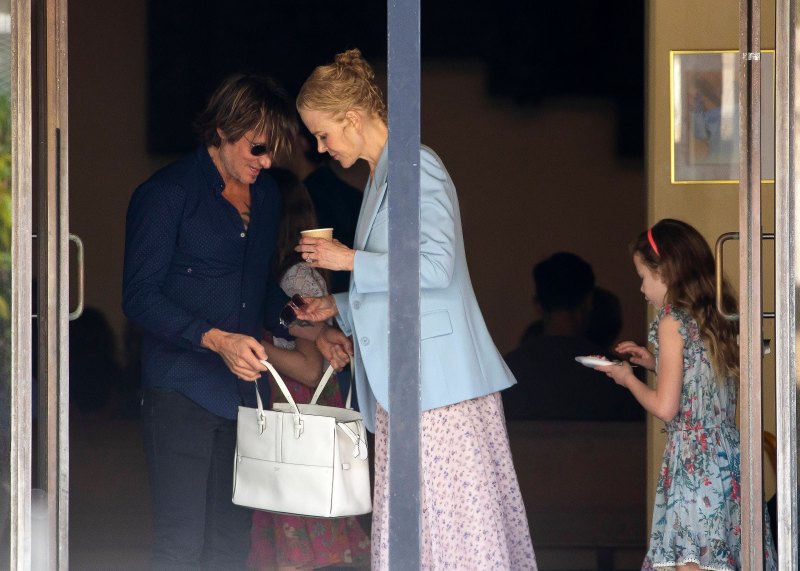 EXCLUSIVE: Keith Urban and Nicole Kidman at church on the Sunday before Christmas Eve in Sydney