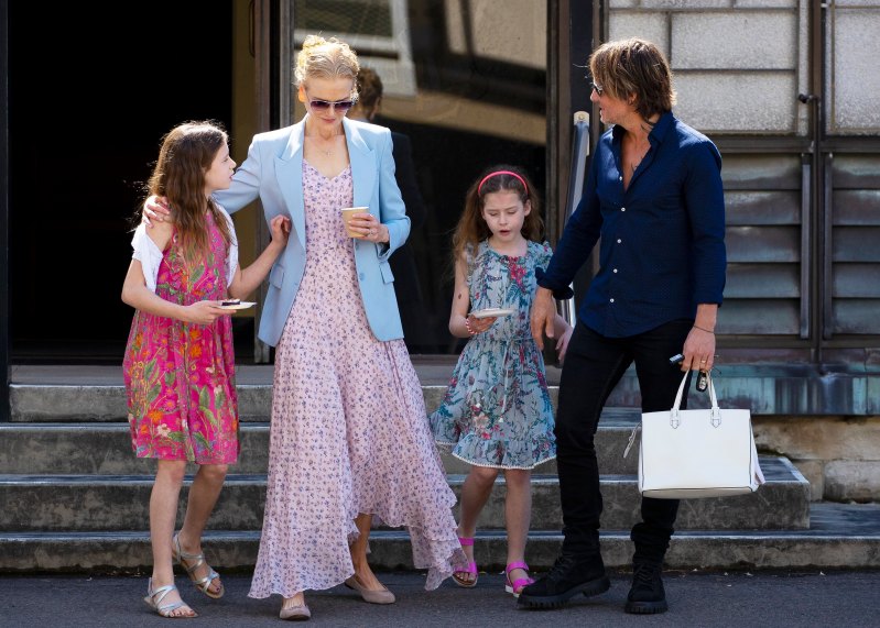 EXCLUSIVE: Keith Urban and Nicole Kidman at church on the Sunday before Christmas Eve in Sydney