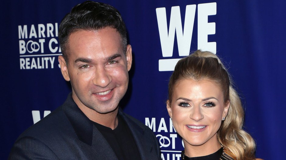 Mike Sorrentino and Lauren Pesce at "Marriage Bootcamp Reality Stars'" Premiere Party