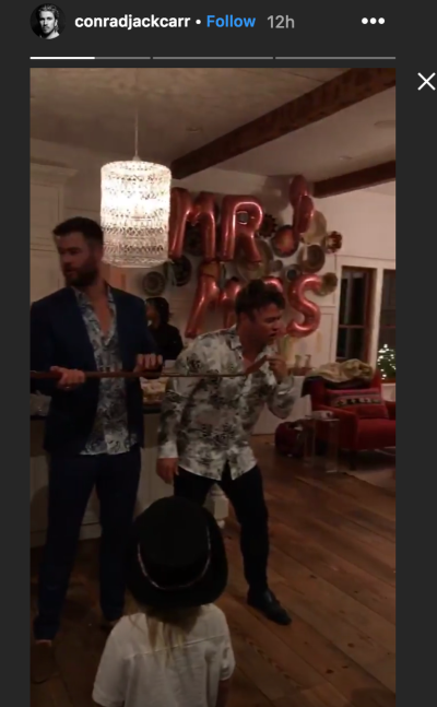 Luke Hemsworth, Chris Hemsworth