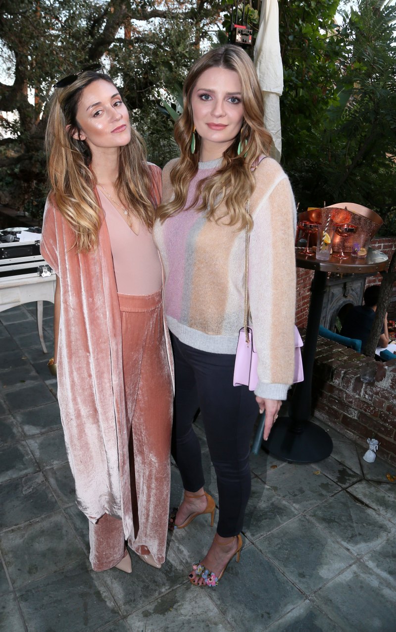 Mischa Barton and Caroline D'Amore