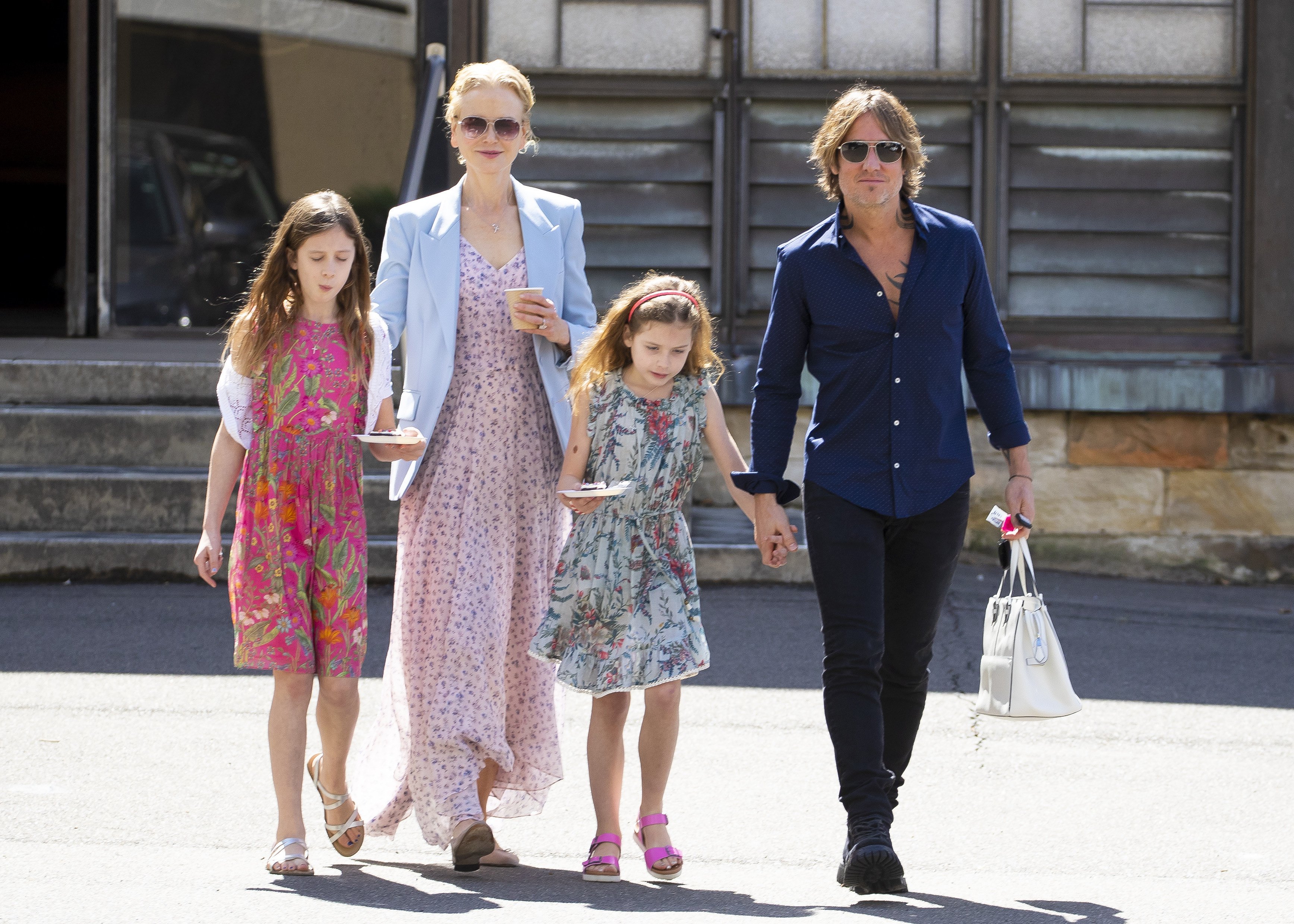 Nicole Kidman And Keith Urban Spotted With Their Kids See Rare