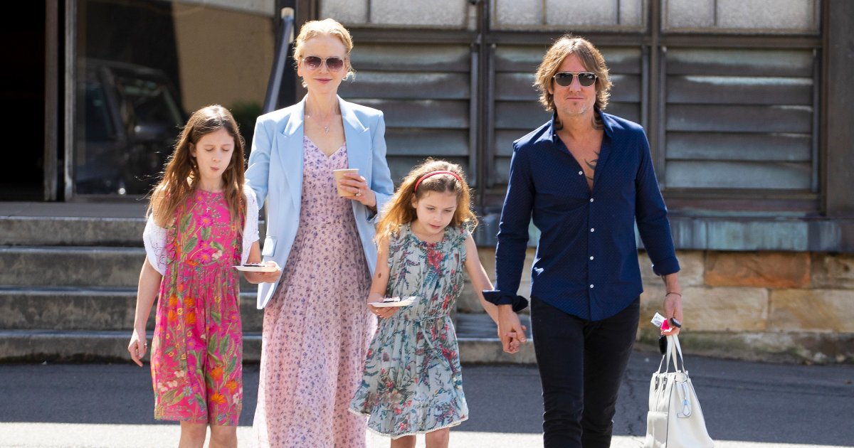 Nicole Kidman And Keith Urban Spotted With Their Kids See Rare Pics