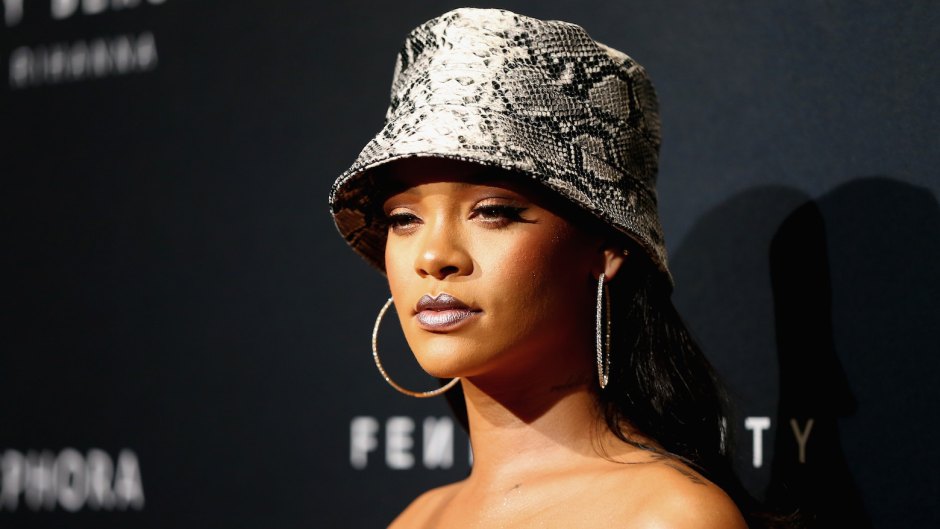 Rihanna at Fenty Beauty anniversary event