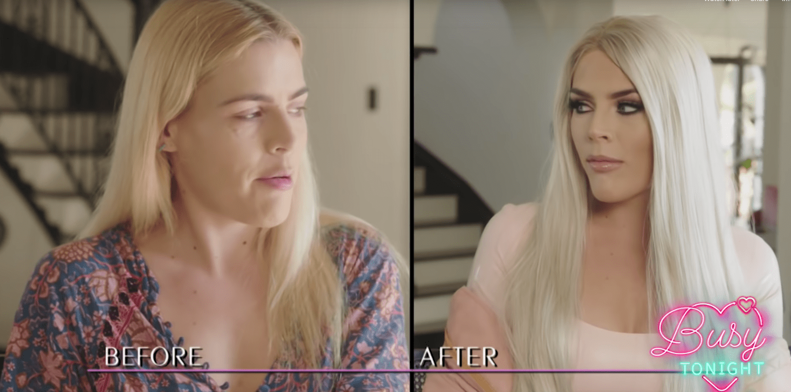 Busy Philipps Kim Kardashian makeover